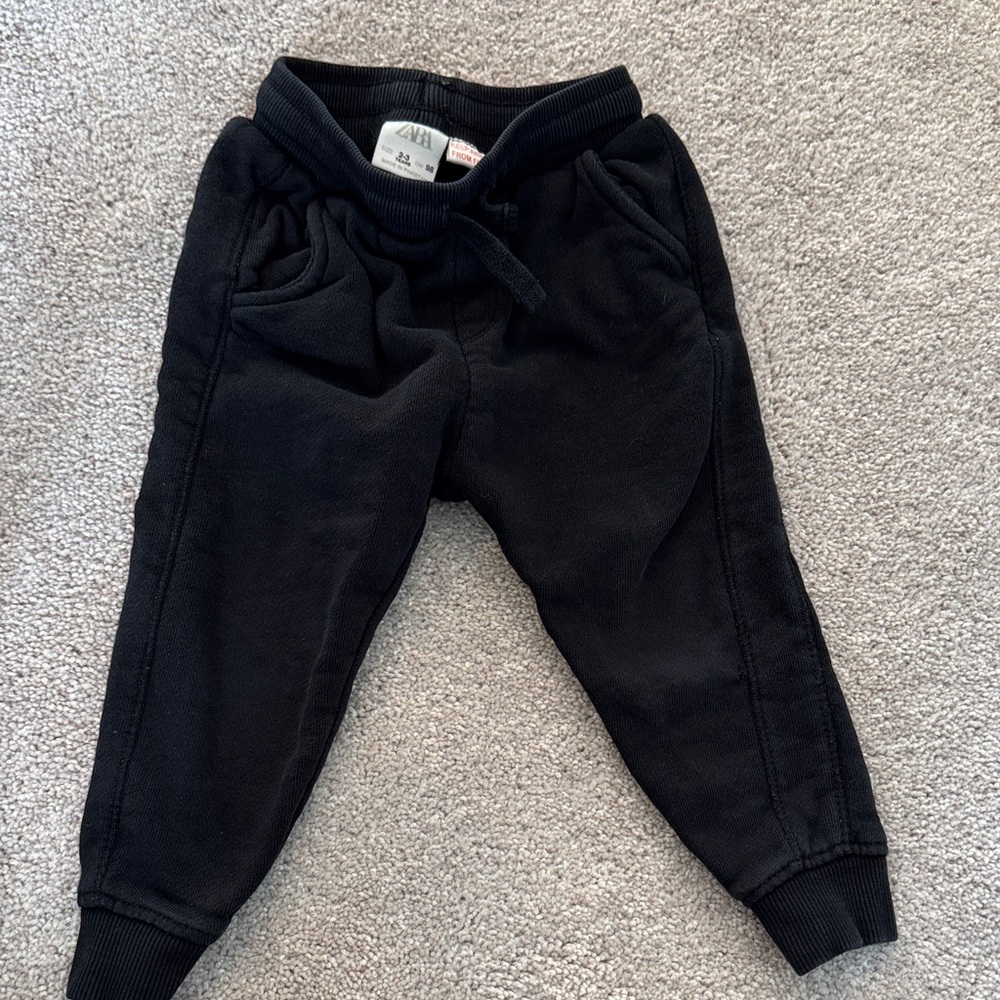Zara Kids black Joggers